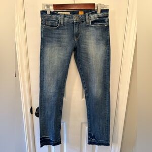 Anthropologie Pilcro Size 25 Hyphen Raw Hem Jeans